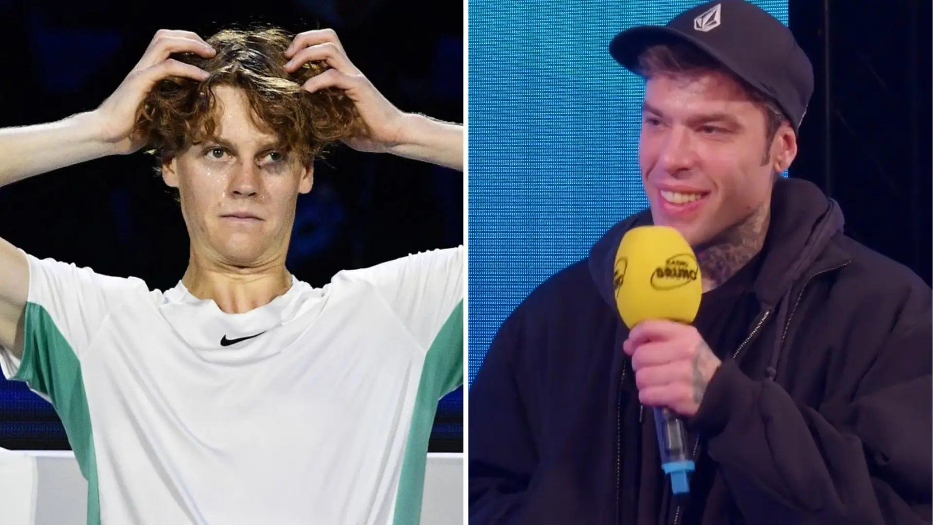 El polémico ataque del cantante Fedez a Jannik Sinner: "Un italiano purasangre con el acento de Adolf Hitler"