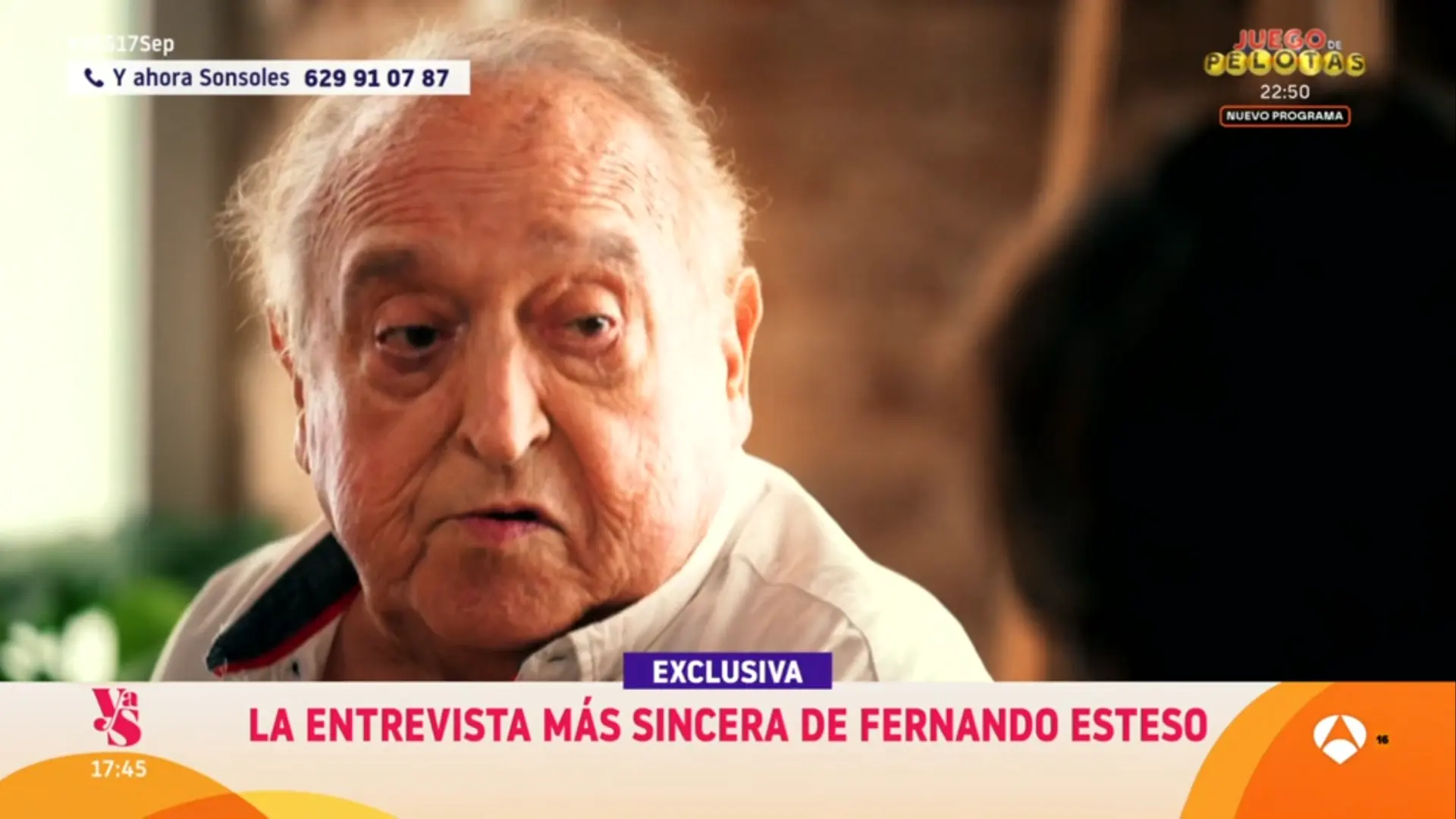 Fernando Esteso reconoce que tuvo problemas de adicciones: "He probado alguna cosa que no debía"