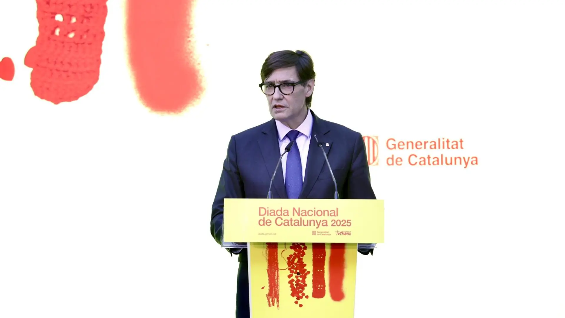 Illa reclama en la Diada en Madrid "mirar adelante y no dar un paso atrás"
