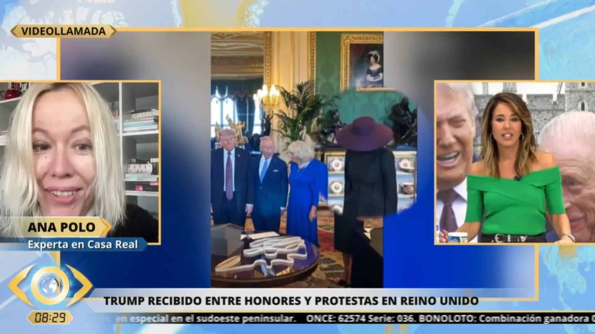 Una experta en protocolo comenta los errores de Melania Trump en Reino Unido: "Isabel II se lo habría recriminado"