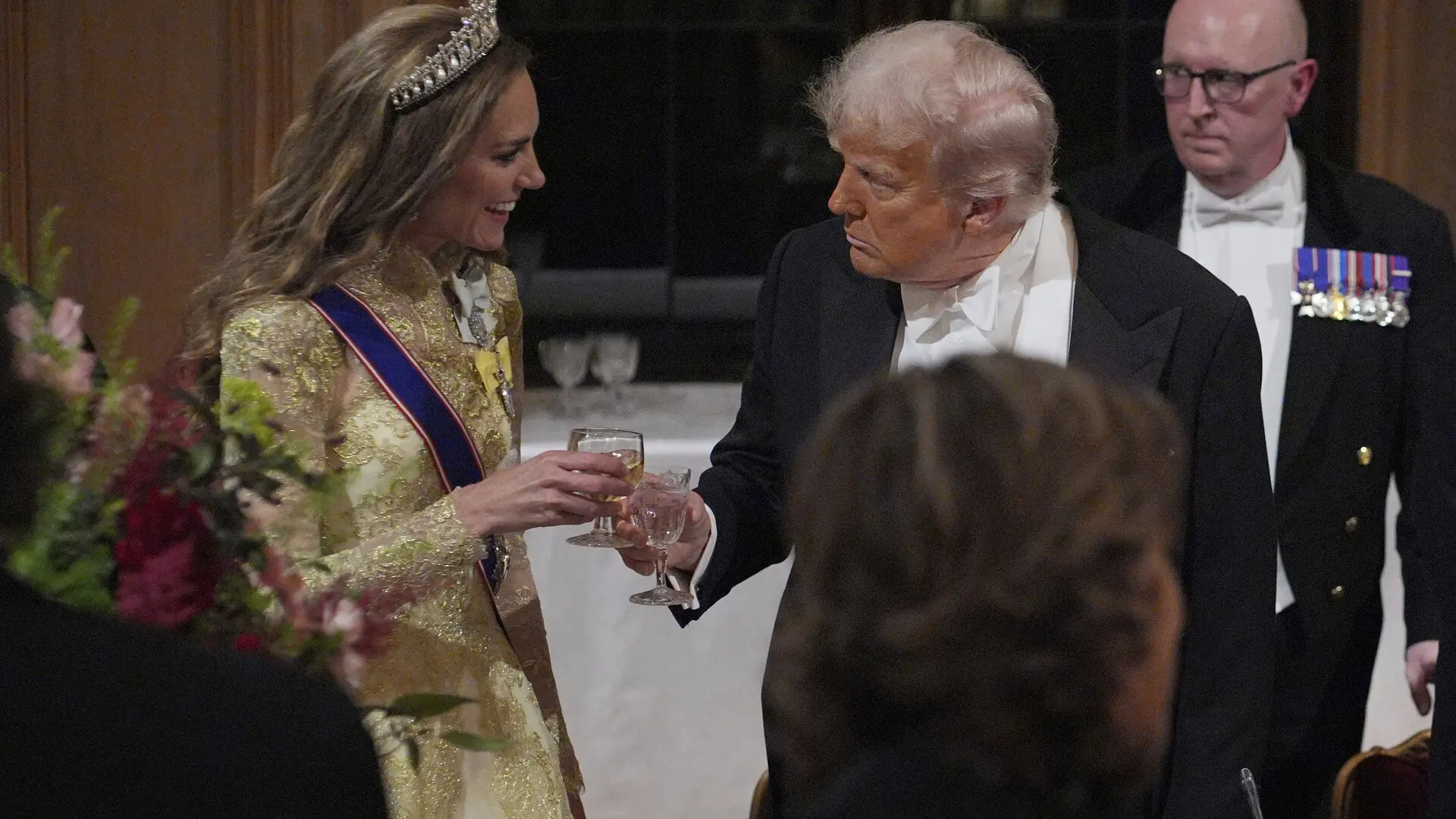 Donald Trump, obnubilado con Kate Middleton durante su visita a Windsor: "Eres hermosa"