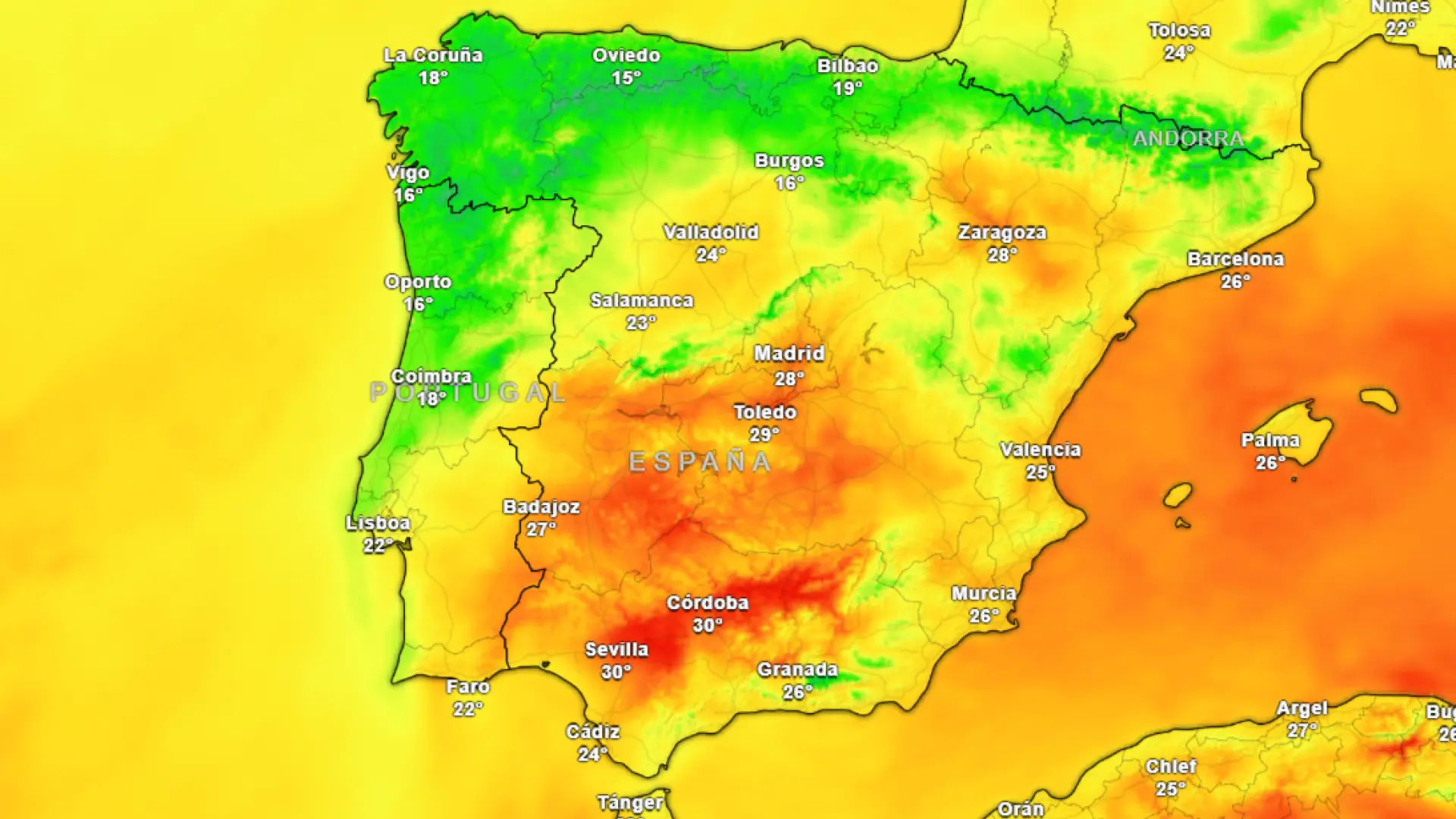 El otoño llega con un desplome térmico de hasta 20 grados y precipitaciones en parte del país:  El aire polar asaltará España 