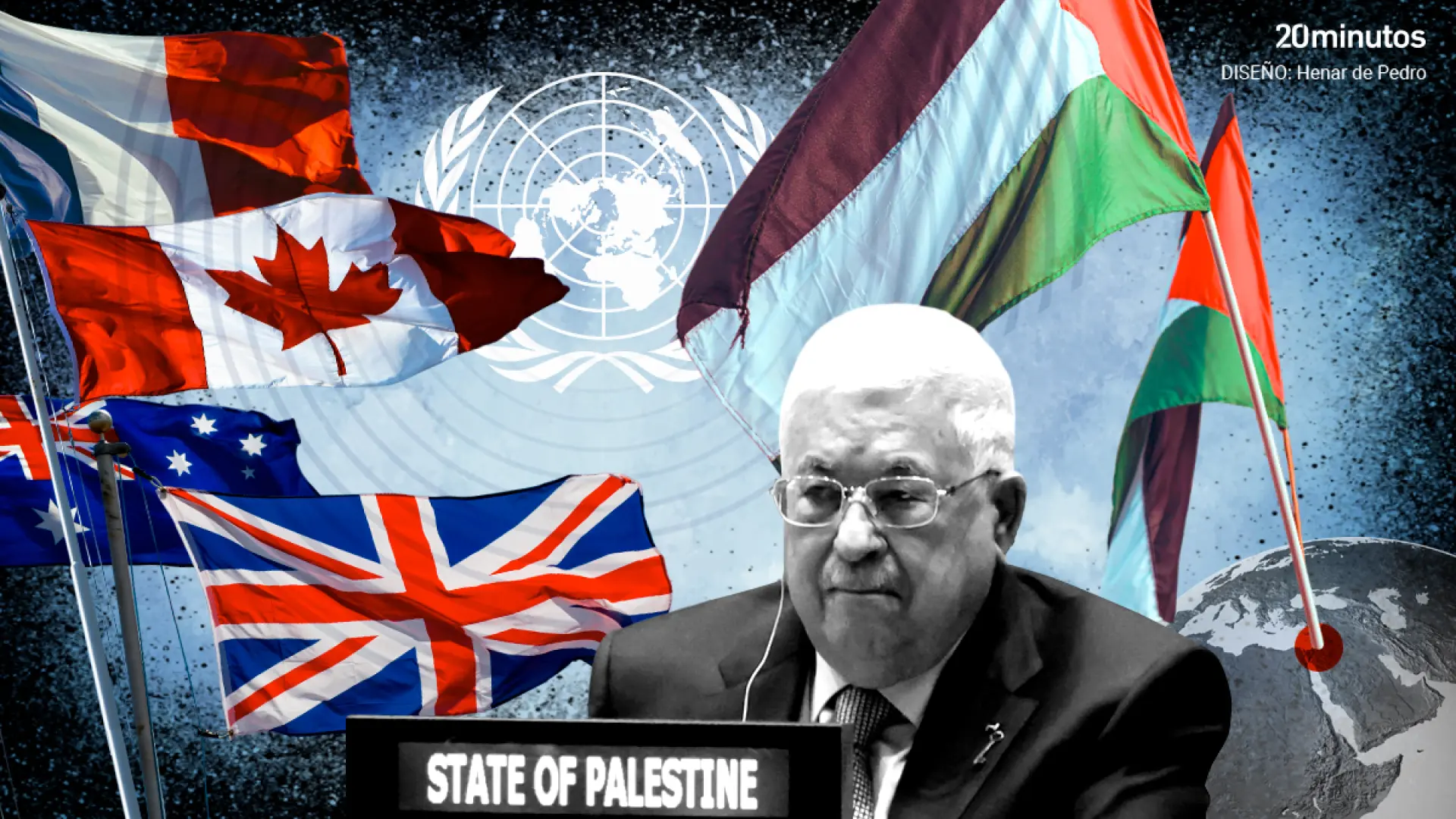 Varios grandes países reconocen hoy al Estado palestino antes de una Asamblea General de la ONU marcada por Gaza
