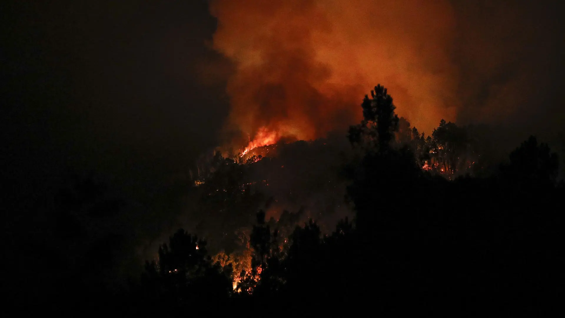 Incendios en Galicia: los fuegos de Pantón y O Bolo ya arrasan más de 1.600 hectáreas
