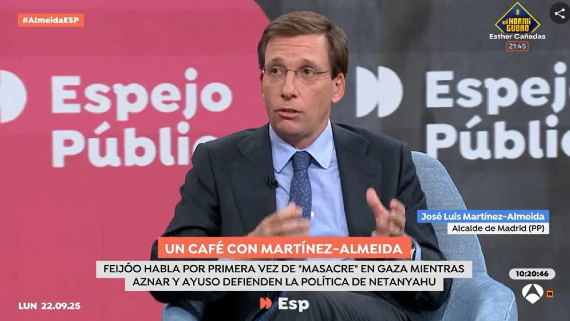 Almeida habla de la conciliación siendo alcalde de Madrid: "No es necesario pensar que uno va a reducir su rendimiento"