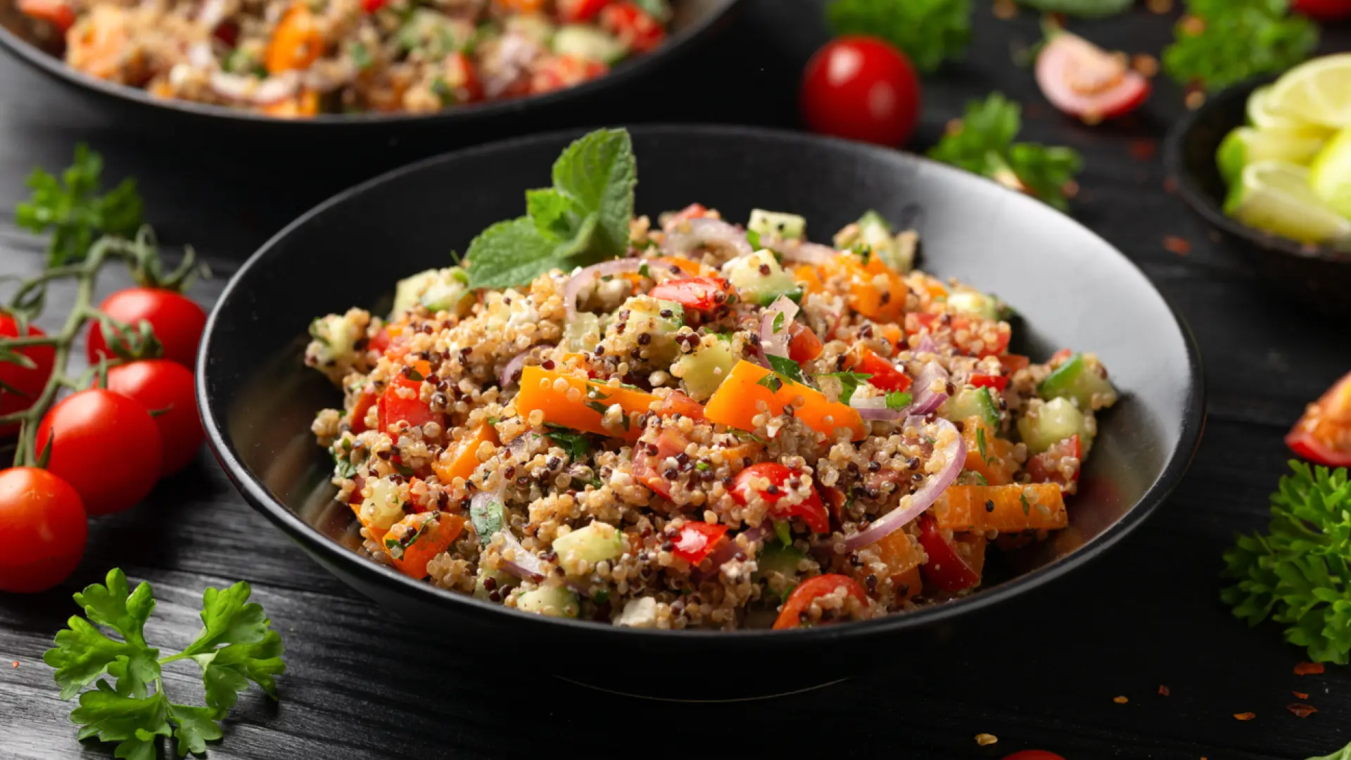 Ensalada de quinoa: una receta saludable y fácil que querrás repetir