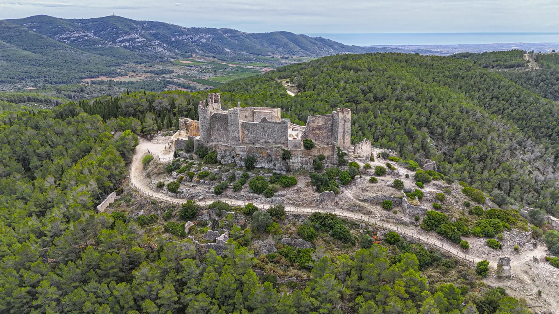 El imponente castillo de Castellón que estuvo bajo dominio templario y nos regala unas vistas únicas