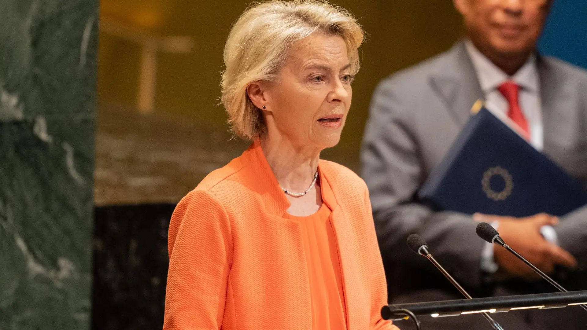 Von der Leyen anuncia un "instrumento específico" para la reconstrucción de Gaza: "El Estado palestino debe ser viable"