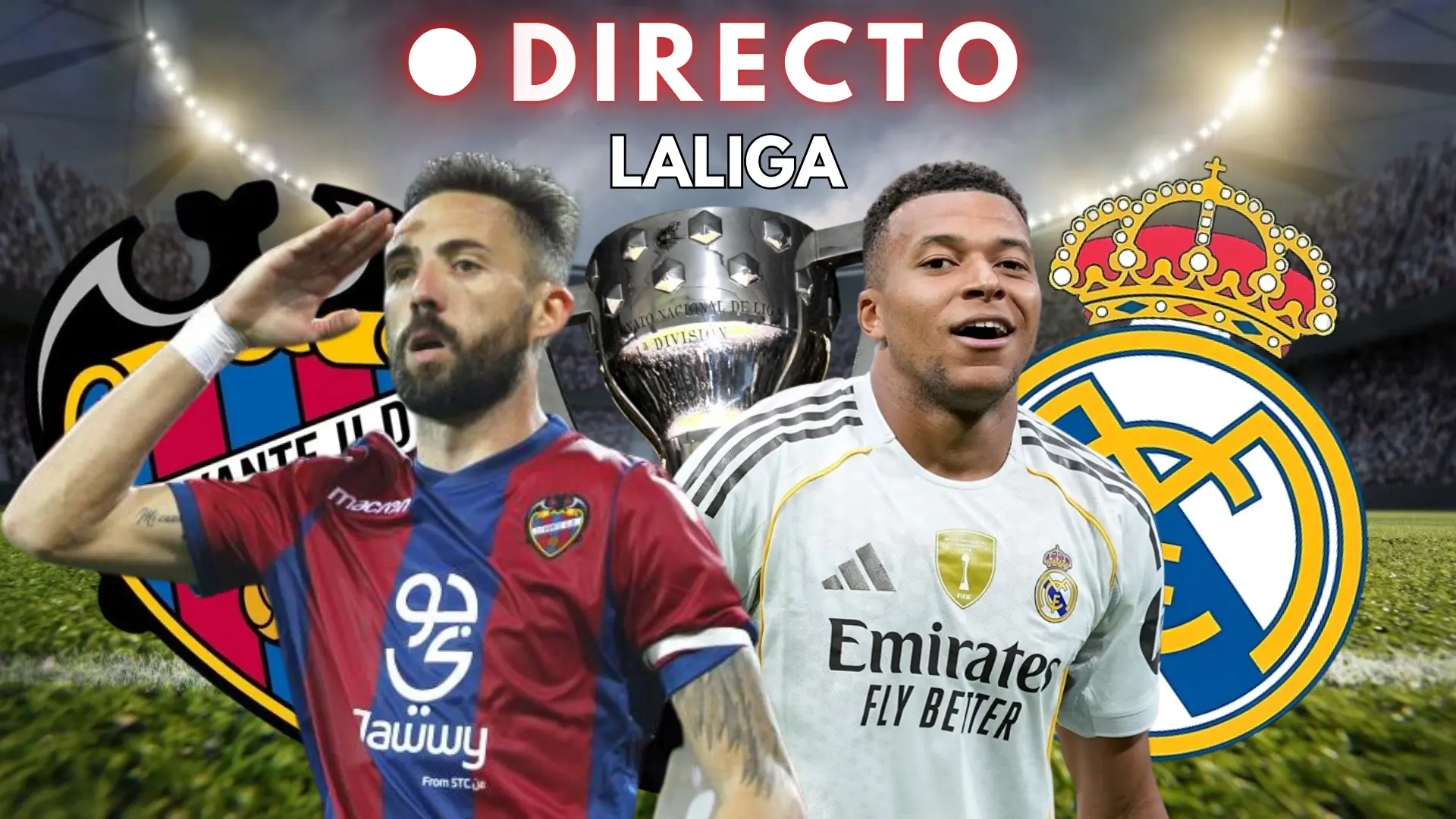 Levante - Real Madrid de LaLiga, en directo: marcador, resultado y última hora de la jornada 6