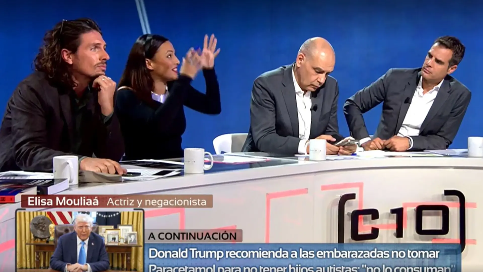 Javi Poves y Elisa Mouliaá defienden la conspiranoia de los 'chemtrails': "Me baso en la pura observación"