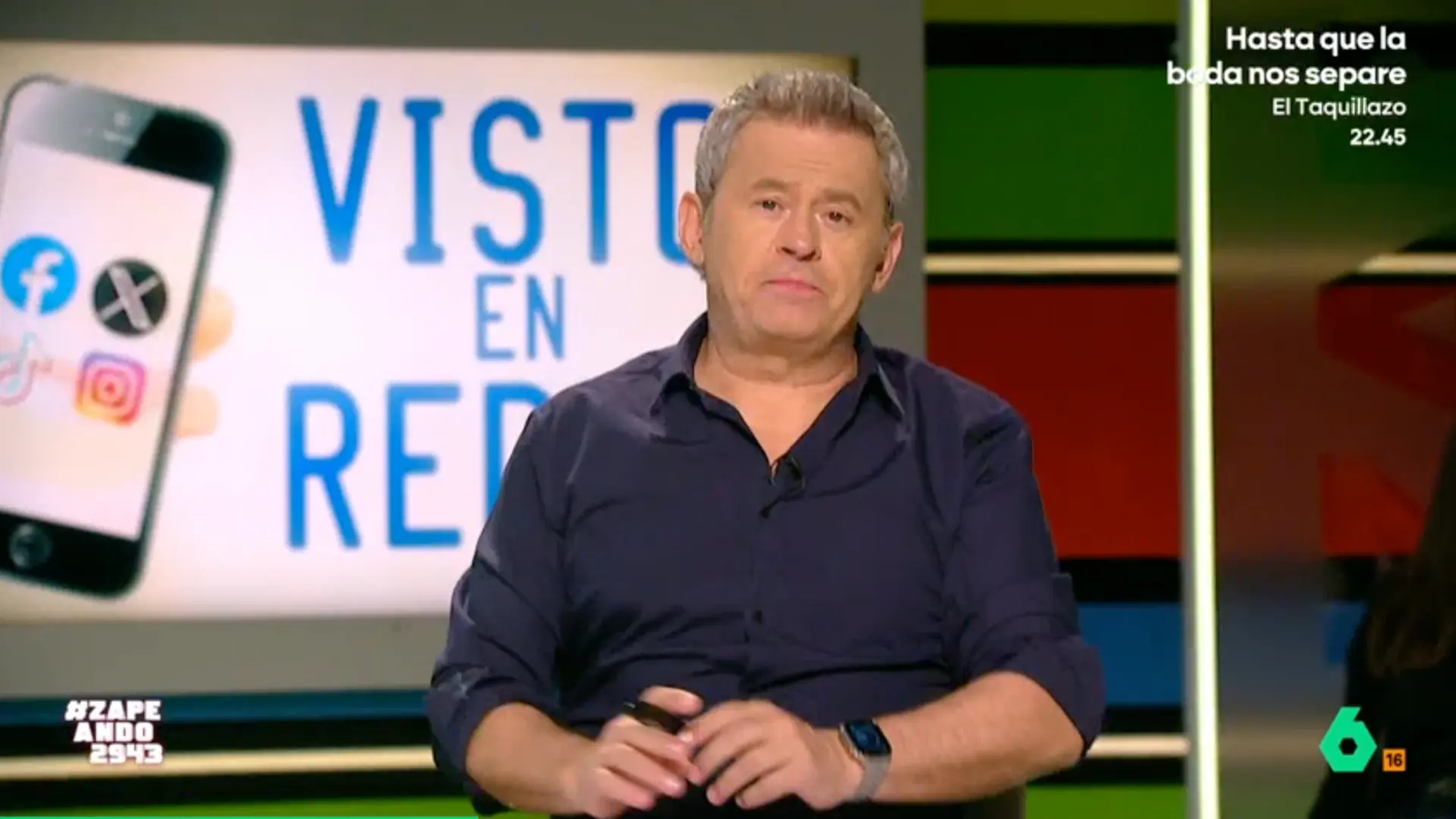 La 'pulla' de Miki Nadal a Dani Mateo en 'Zapeando': "¿Crees necesario parar el programa para esto?"