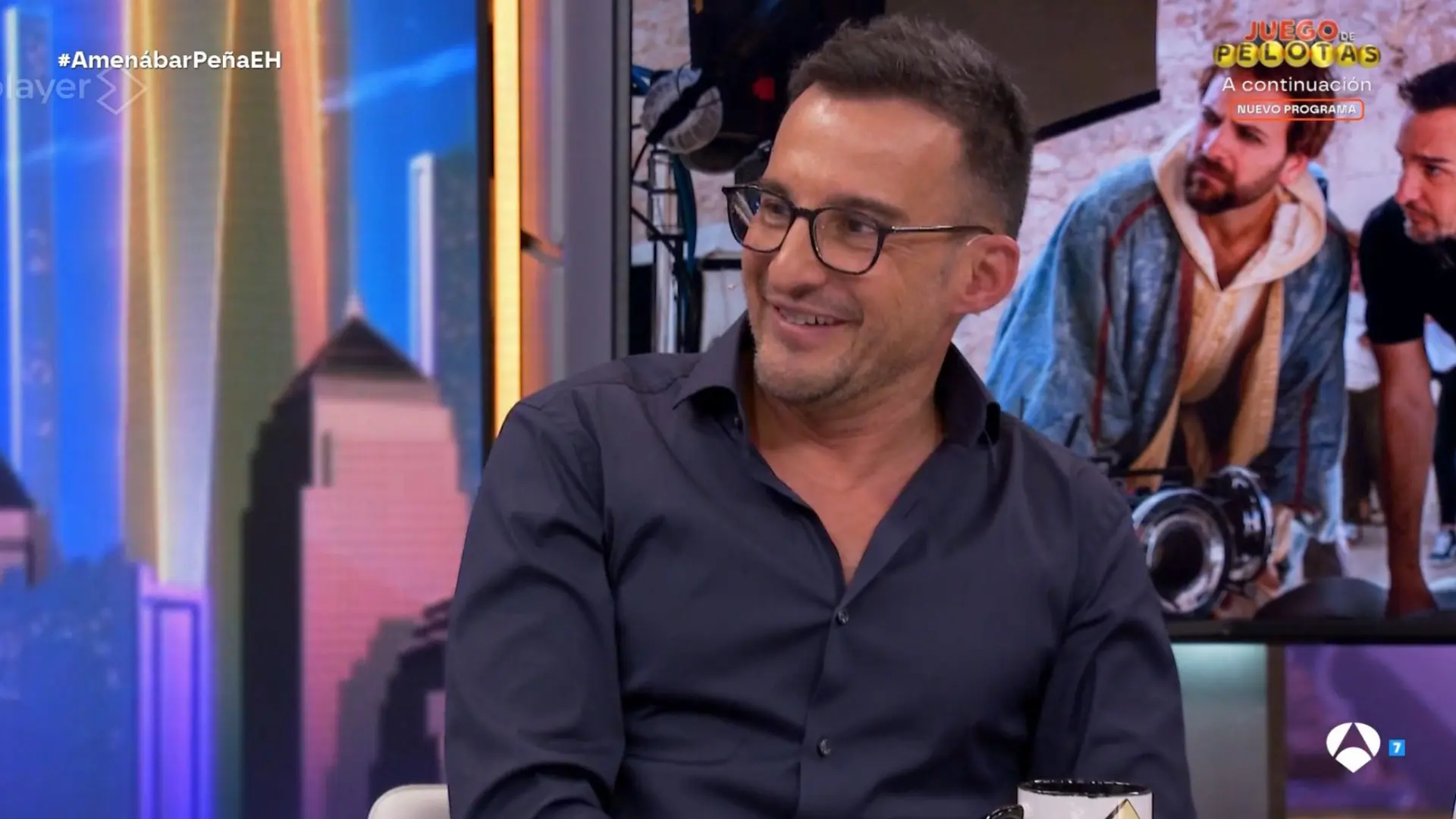 Alejandro Amenábar cuenta en 'El Hormiguero' su "conexión" con Cervantes: "Hacía exactamente lo mismo que él"