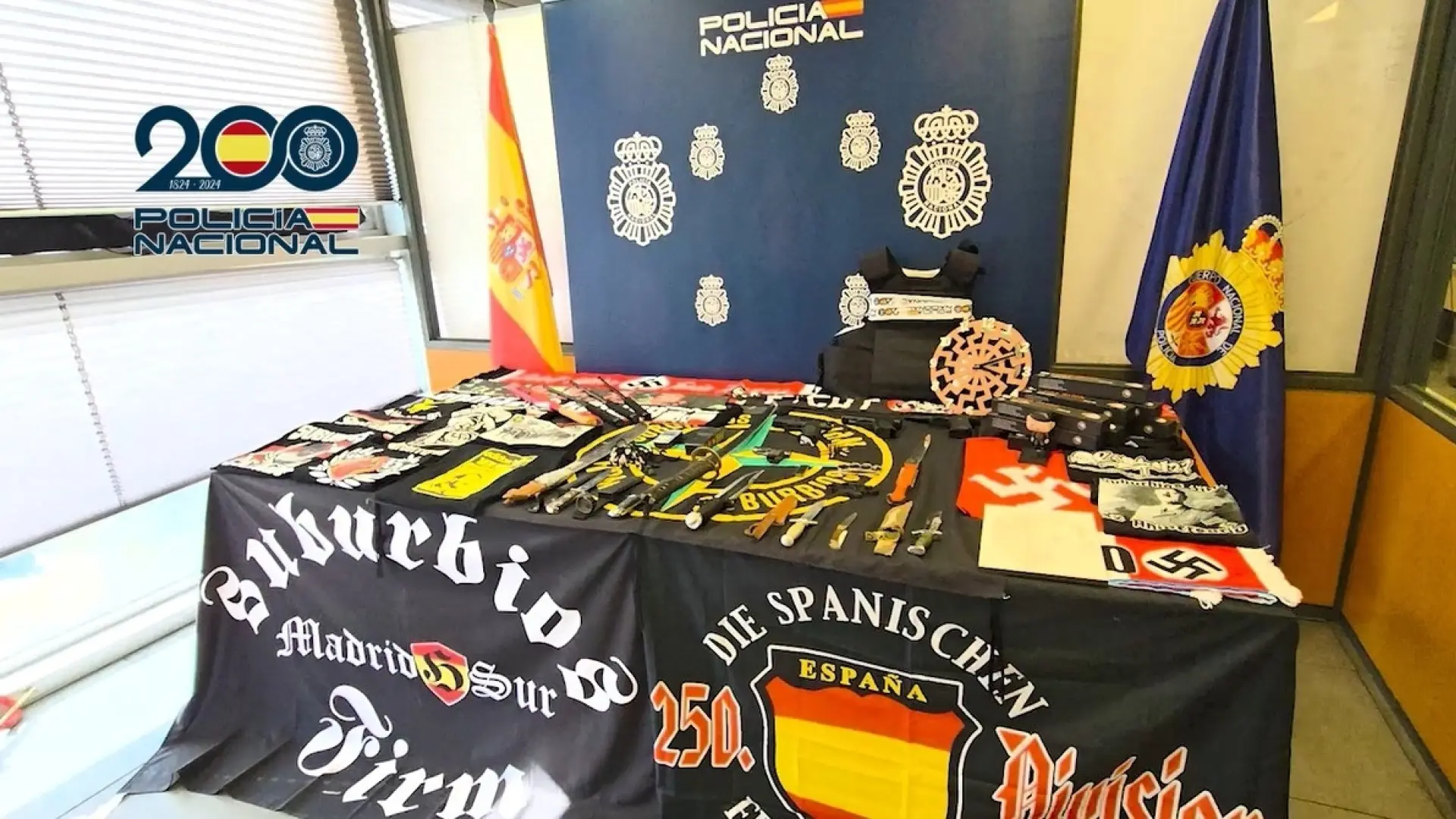 Cae en Madrid la cúpula del grupo neonazi 'Suburbios Firm' con 13 detenidos tras la boda de su jefe 'El Ratilla'