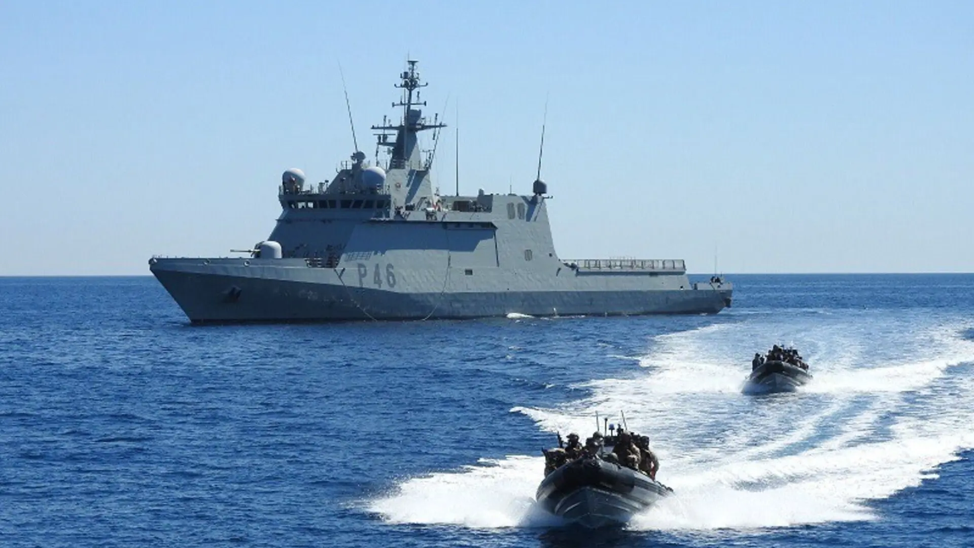 Todo lo que puede hacer Furor P-46, el buque enviado por Sánchez para proteger a la flotilla de Gaza