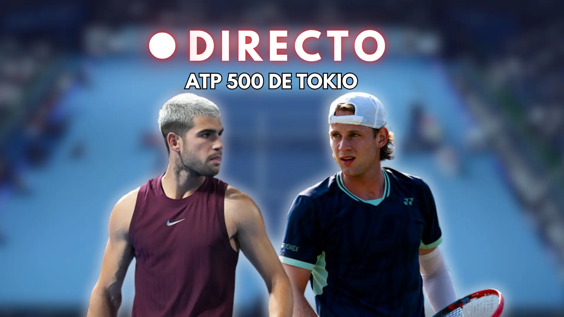 Carlos Alcaraz - Zizou Bergs, en directo hoy: resultado y última hora de la segunda ronda del ATP 500 de Tokio