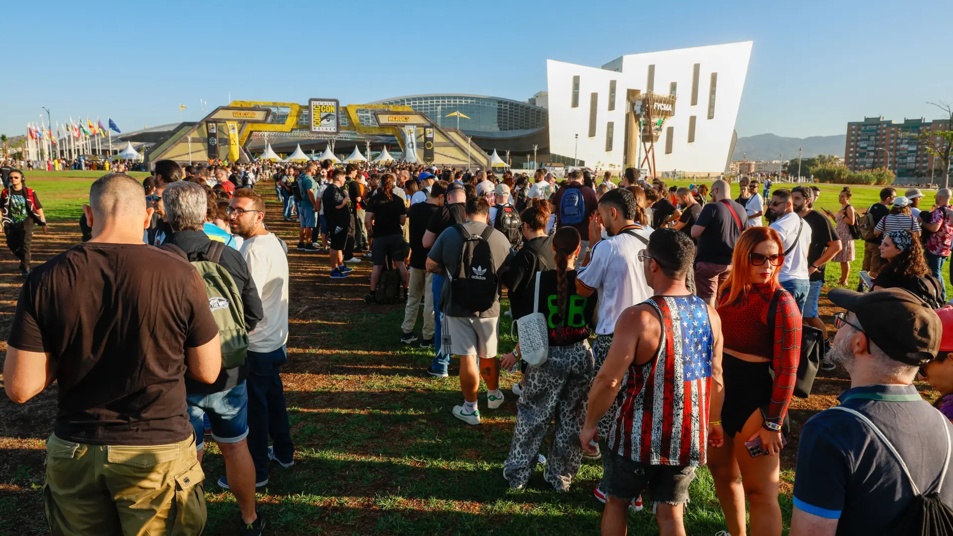 La Comic-Con, "el sueño de todo friki", llega a Málaga con "una pechá de gente"