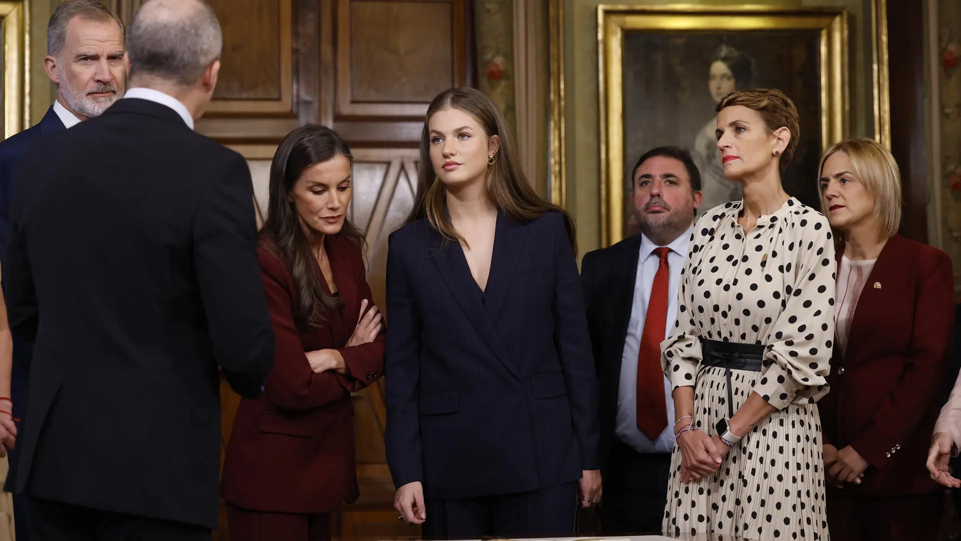 Leonor acapara todos los focos en su primer viaje como princesa de Viana a la comunidad navarra