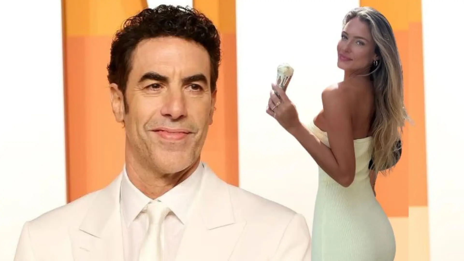 Sacha Baron Cohen rehace su vida junto a una modelo de OnlyFans 26 años menor