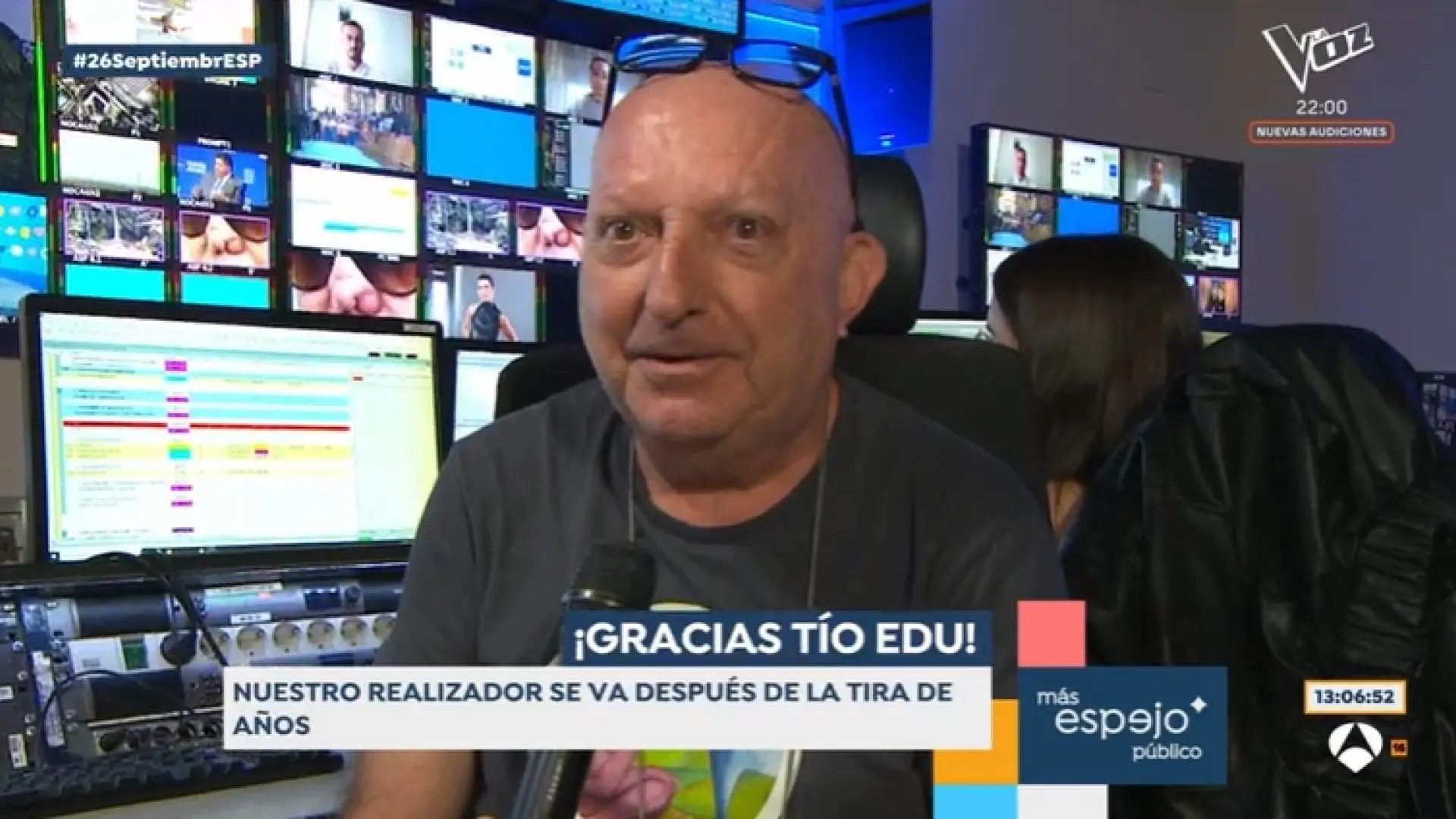Susanna Griso se despide del realizador de 'Espejo Público' después de doce años: "Es el rey de la pista"