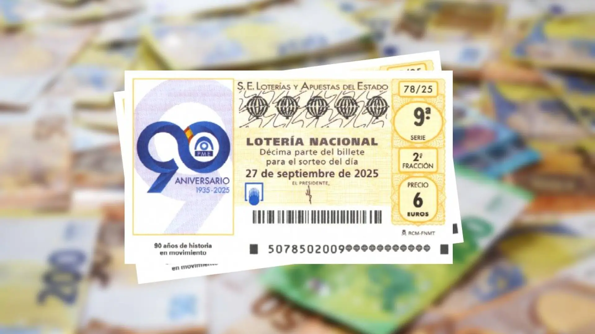 Sorteo de la Lotería Nacional del sábado 27 de septiembre, en directo | Resultados y premios