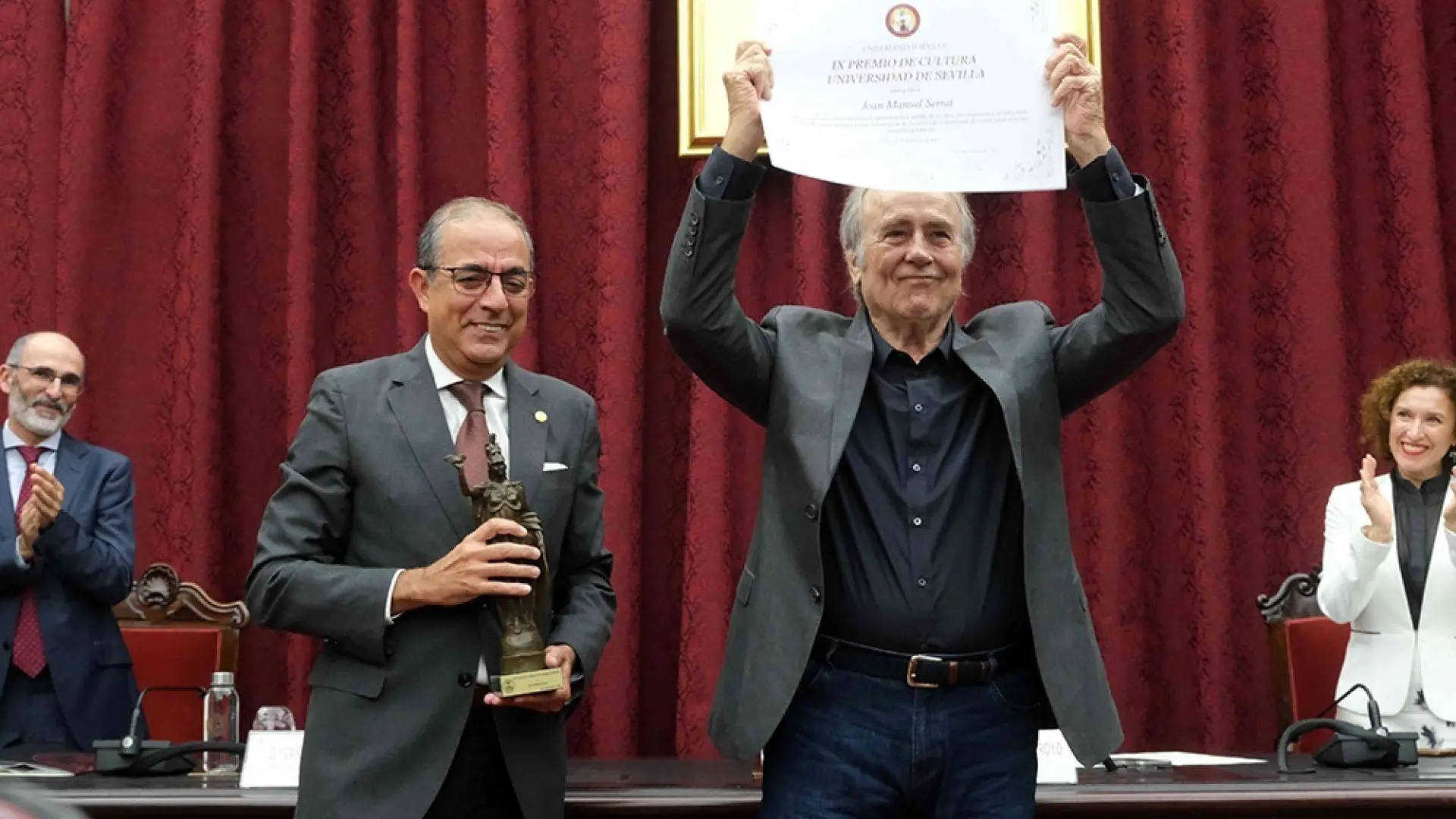 Serrat condena "el genocidio que sufre el pueblo palestino" y lamenta la falta de "respuestas" de gobiernos
