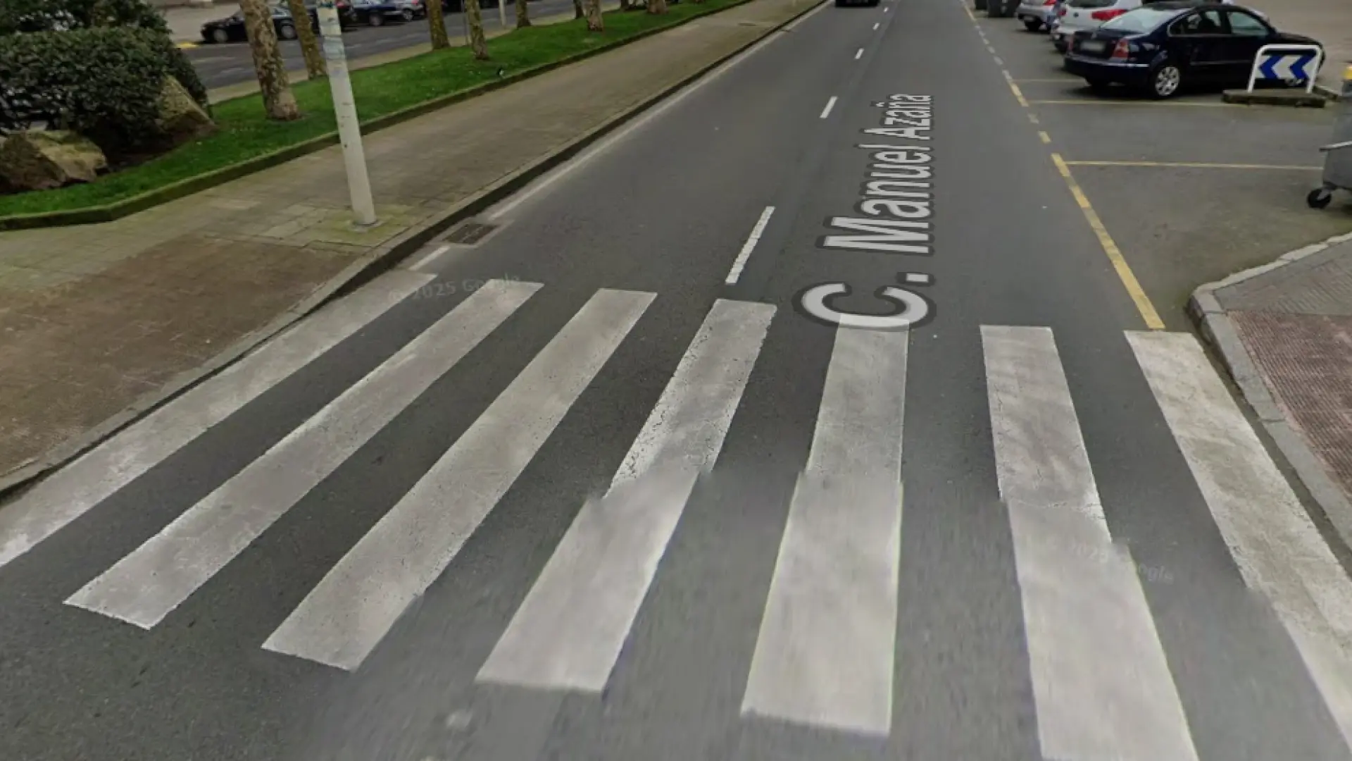 Trasladado un bebé a un hospital de A Coruña tras ser atropellado su carrito en un paso de peatones