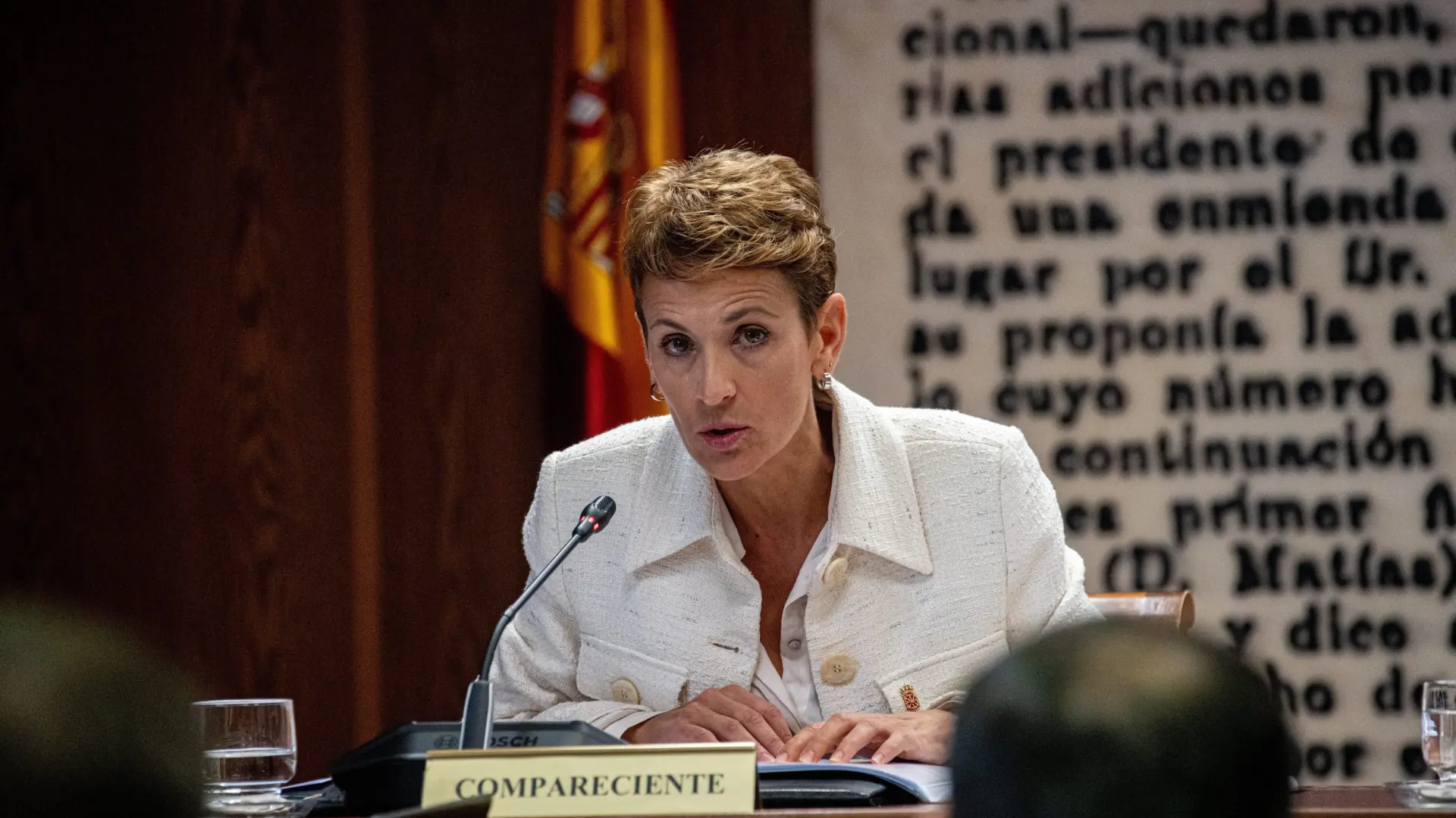 Chivite pidió a Cerdán que le acompañara a algunas reuniones en ministerios, pero niega que hablaran sobre el túnel de Belate