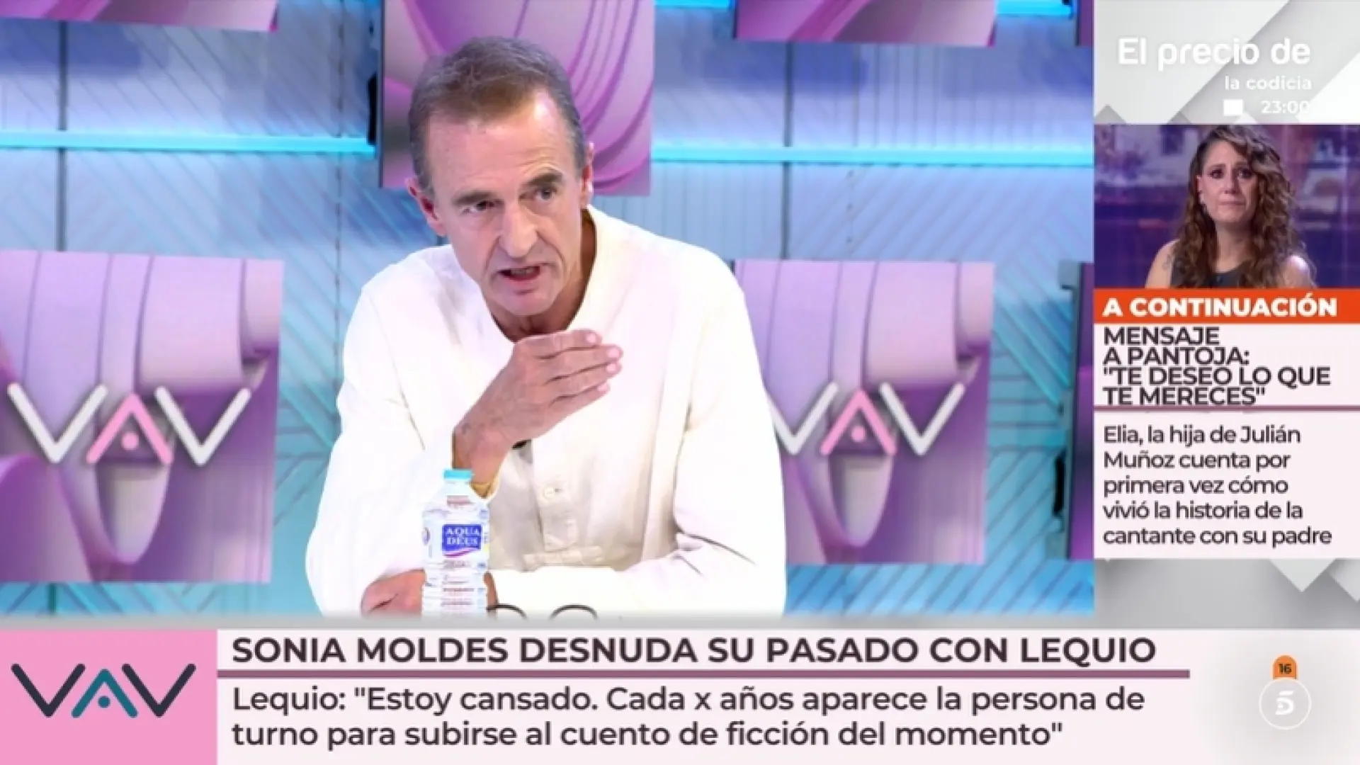 Lecquio responde a Sonia Moldes: "En aquella época, estaba con ella y con otras tantas, incluida la que hoy es mi mujer"