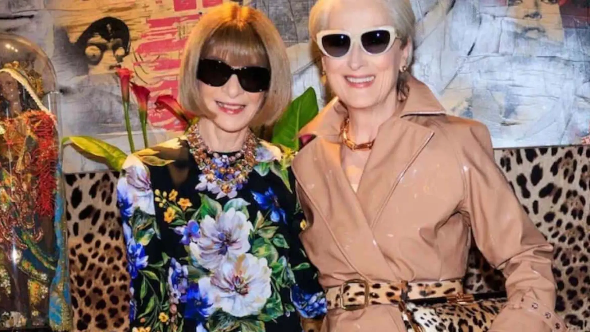 Meryl Streep, cara a cara con Anna Wintour, su inspiración en 'El diablo viste de Prada'