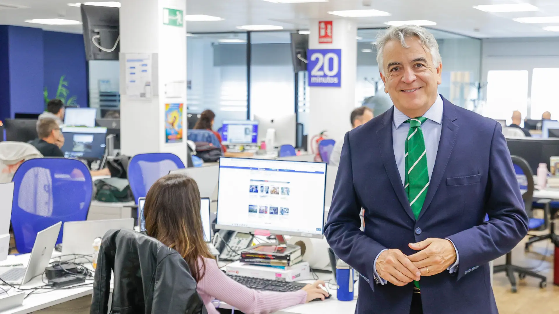 Javier de Andrés, líder del PP vasco: "PNV y Bildu rivalizan por ver quién es más servil a Sánchez"