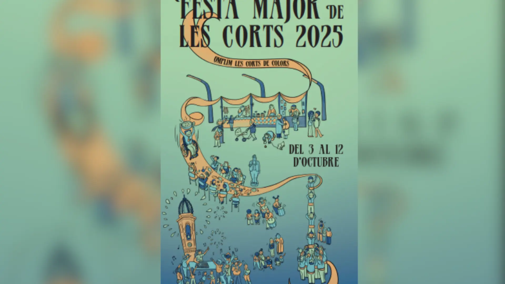 Consulta el programa de la Festa Major de les Corts 2025: conciertos, pregón y piromusical