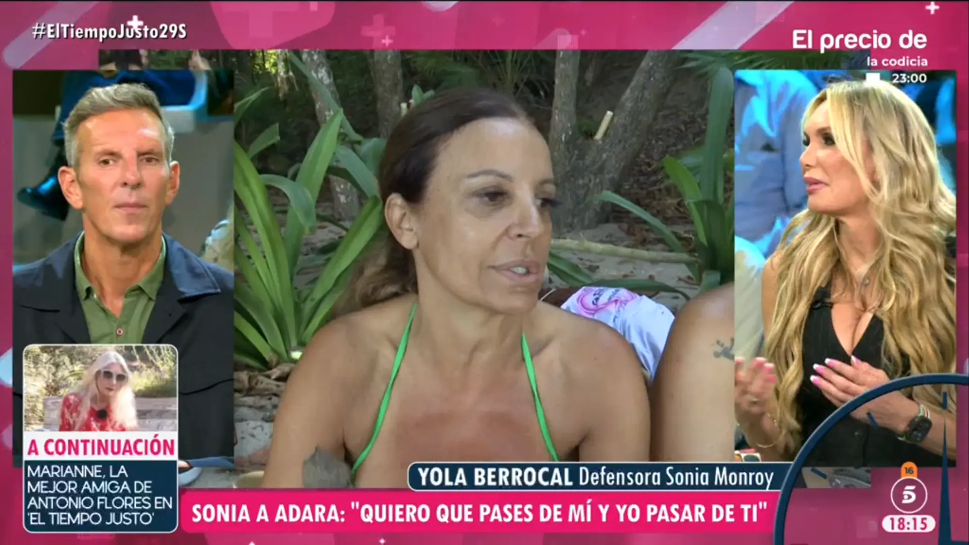 Yola Berrocal defiende a Sonia Monroy en su paso por 'Supervivientes All Stars': "Es todo corazón"