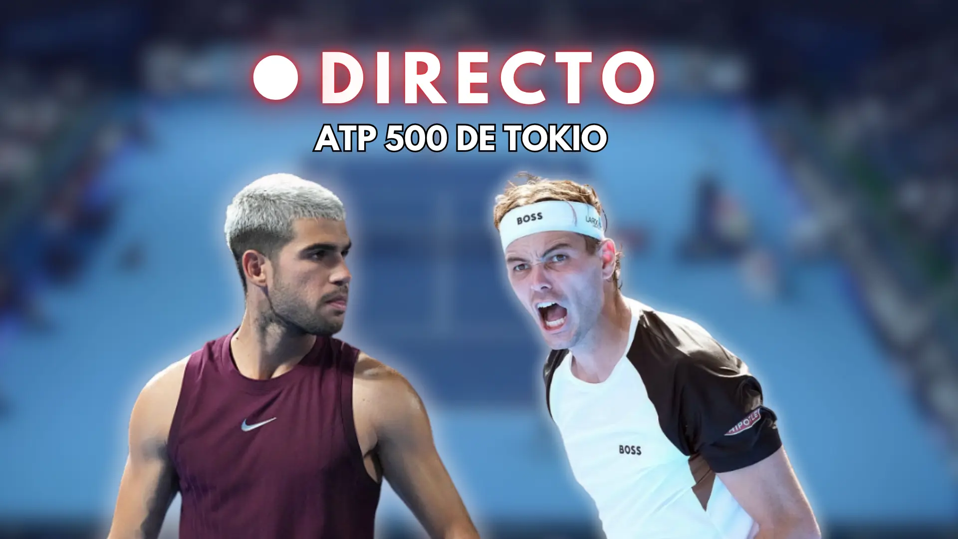 Carlos Alcaraz - Taylor Fritz, en directo: última hora de la final del ATP 500 de Tokio