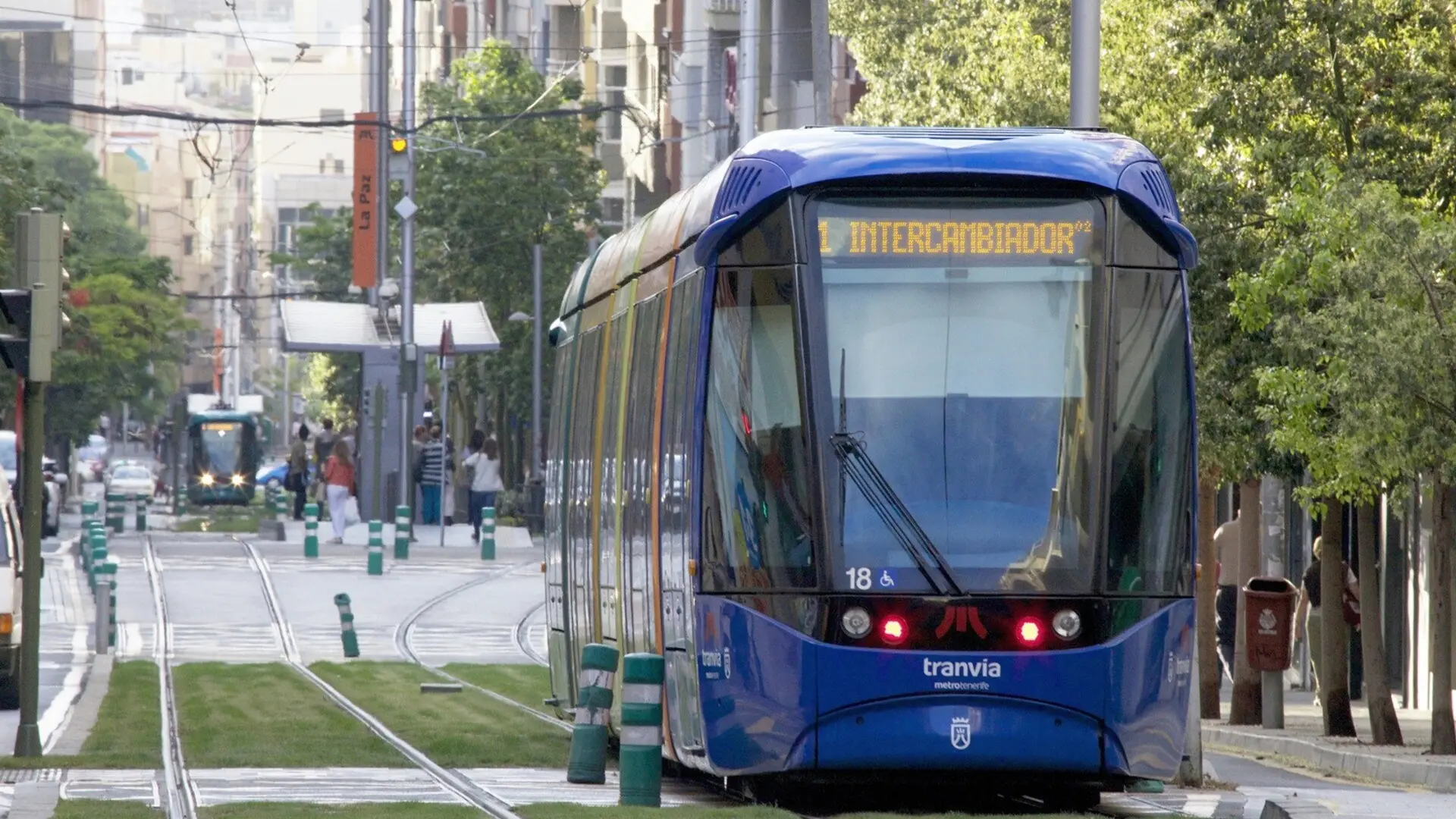 Muere una joven de 22 años atropellada por el tranvía en Santa Cruz de Tenerife