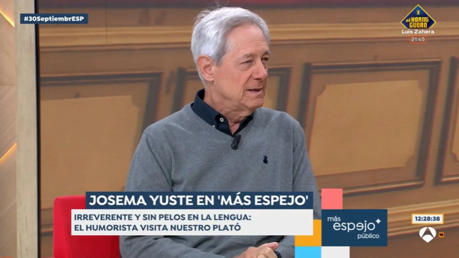Josema Yuste: "En el cine casi no me llaman por lo que pienso, está todo muy politizado"