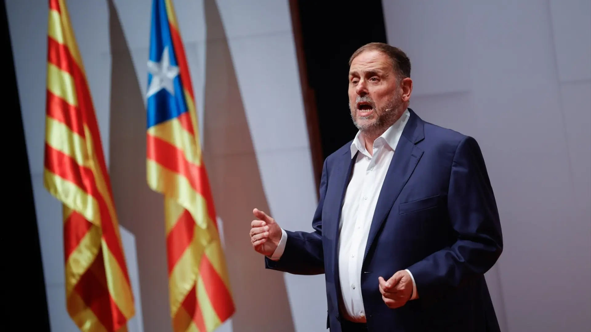 Junqueras lanza su candidatura vindicando la política de pactos en beneficio de Catalunya, aunque a algunos "les cueste cumplir"