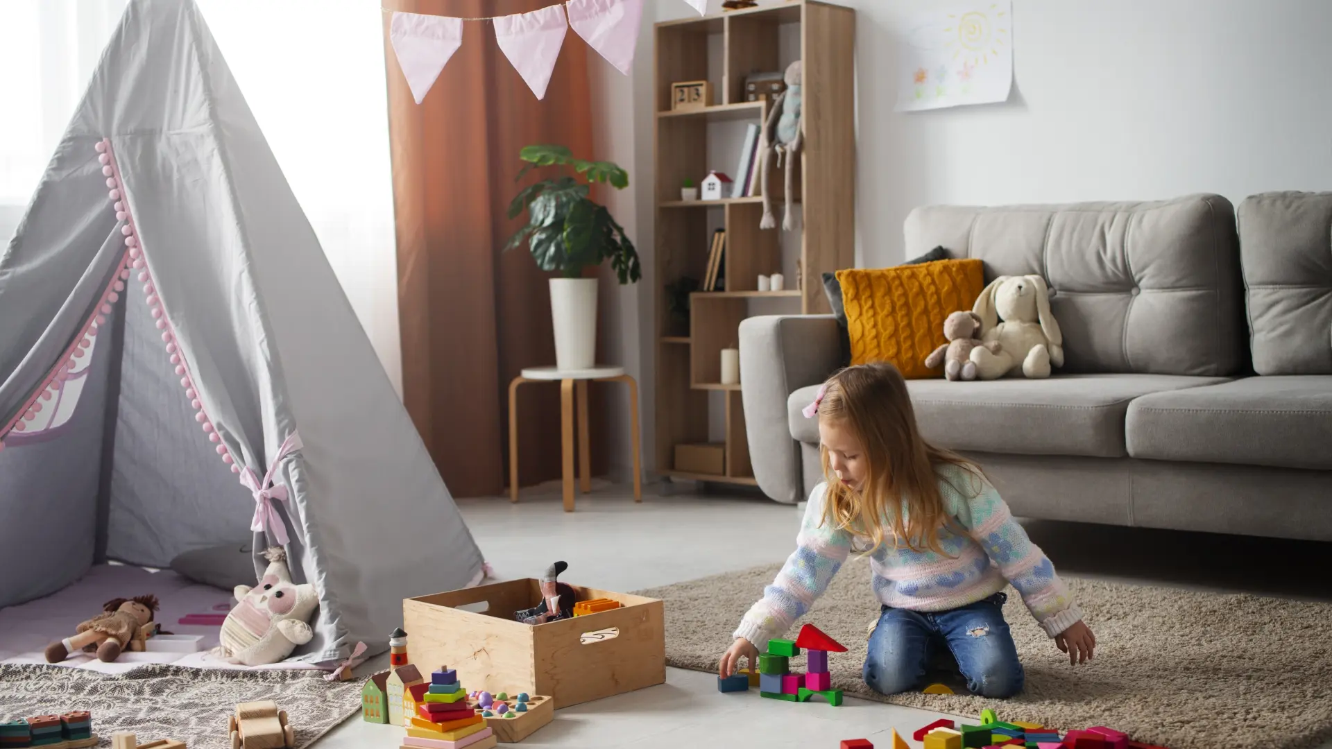 Mi truco para guardar los juguetes y que el salón de mi casa no parezca un parque infantil