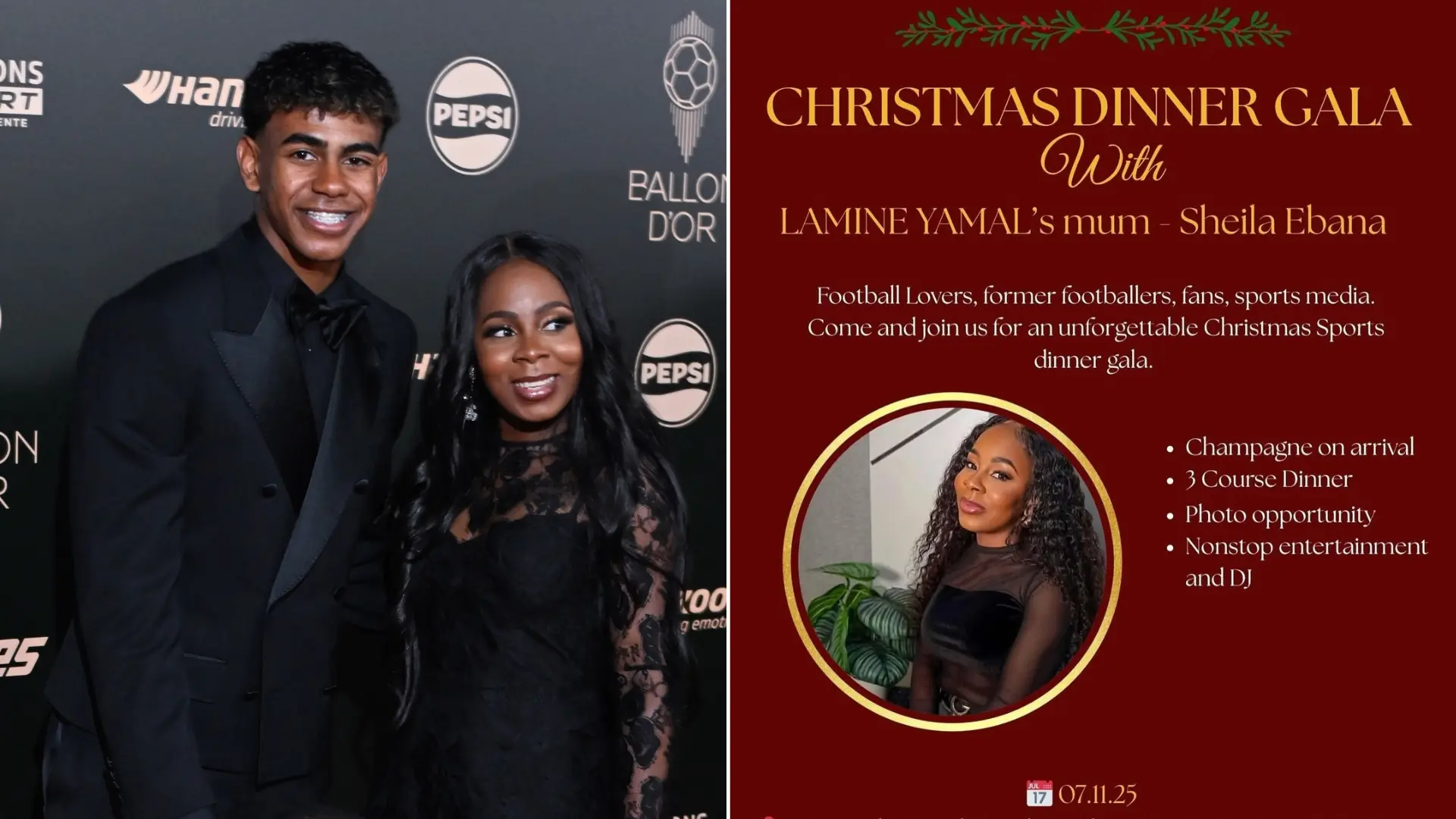 Todos los detalles de la cena con la madre de Lamine Yamal: paquetes VIP de más de 300 euros, vestir de etiqueta...