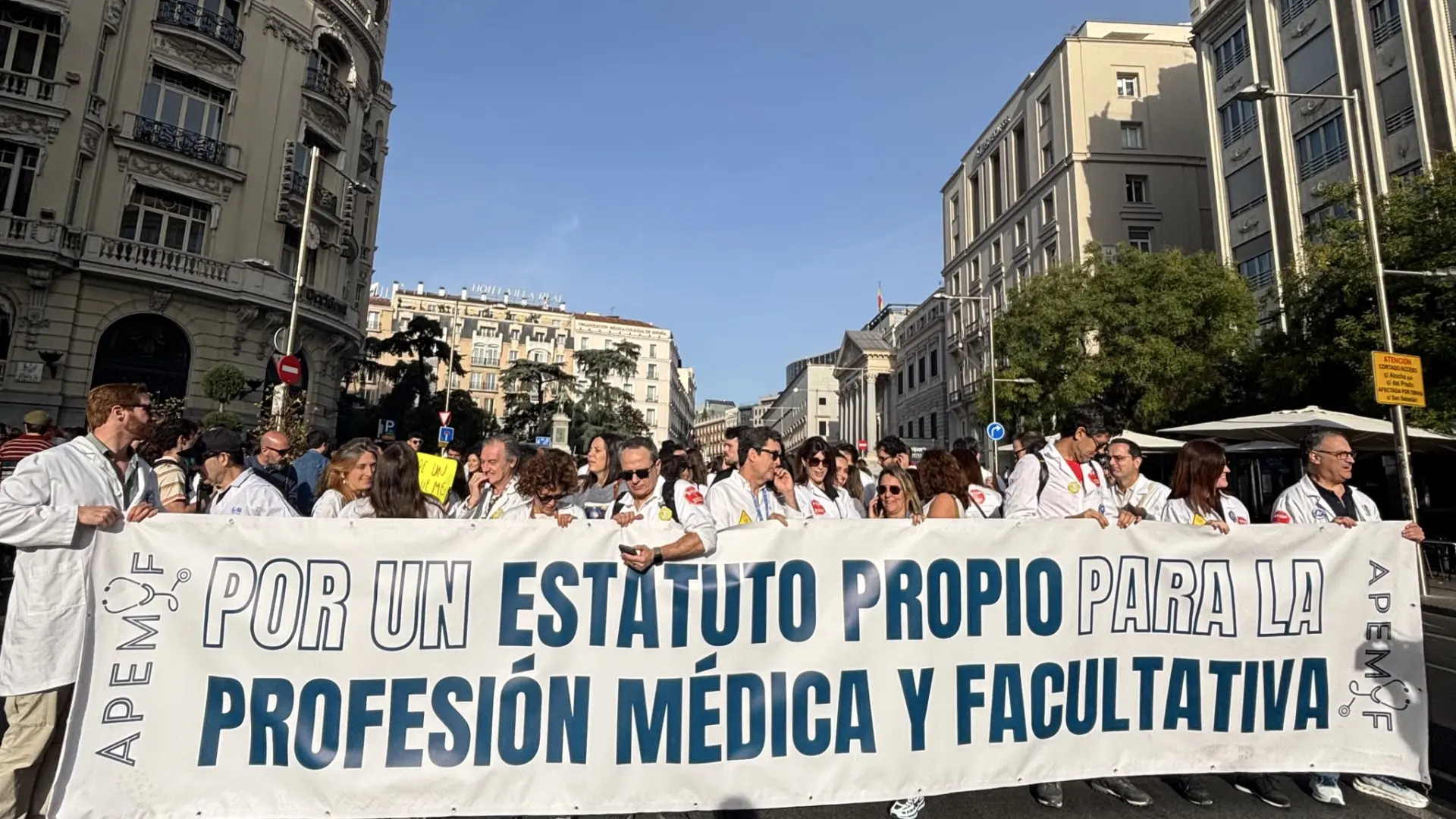 Los médicos convocan cuatro días de huelga en diciembre por el borrador del Estatuto Marco