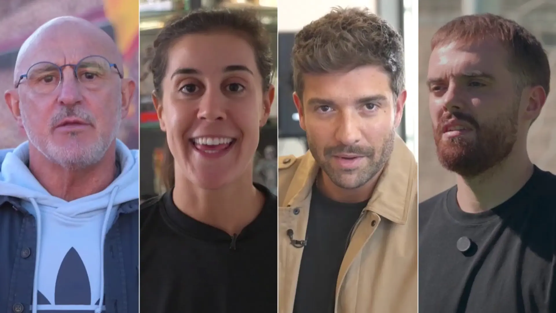 Pablo Alborán, Ibai Llanos, Carolina Marín... ¡seleccionadores de España! Así presentaron la convocatoria de Luis de la Fuente