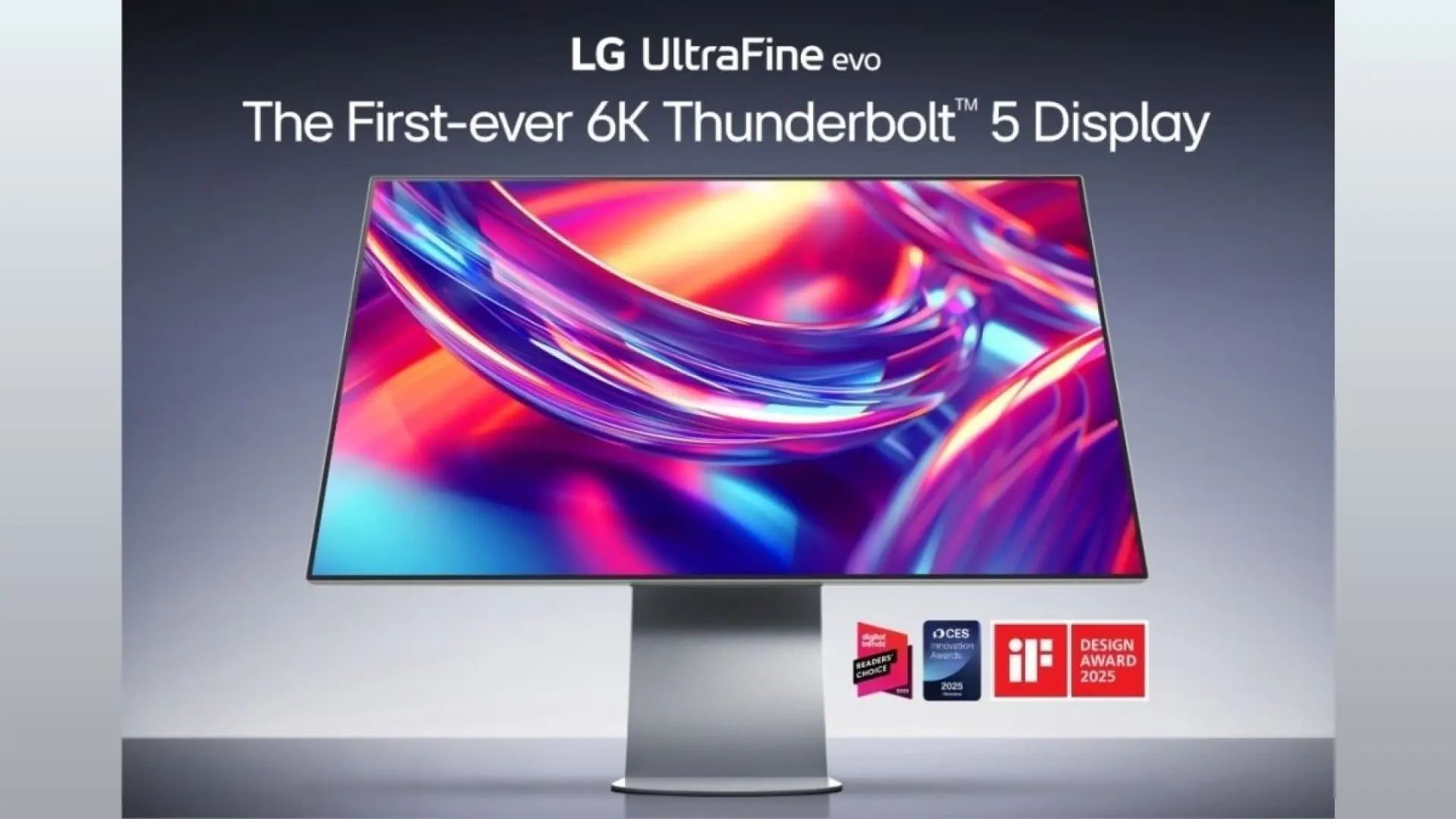 LG revoluciona el mercado con su nuevo monitor 6K y la pionera conectividad Thunderbolt 5