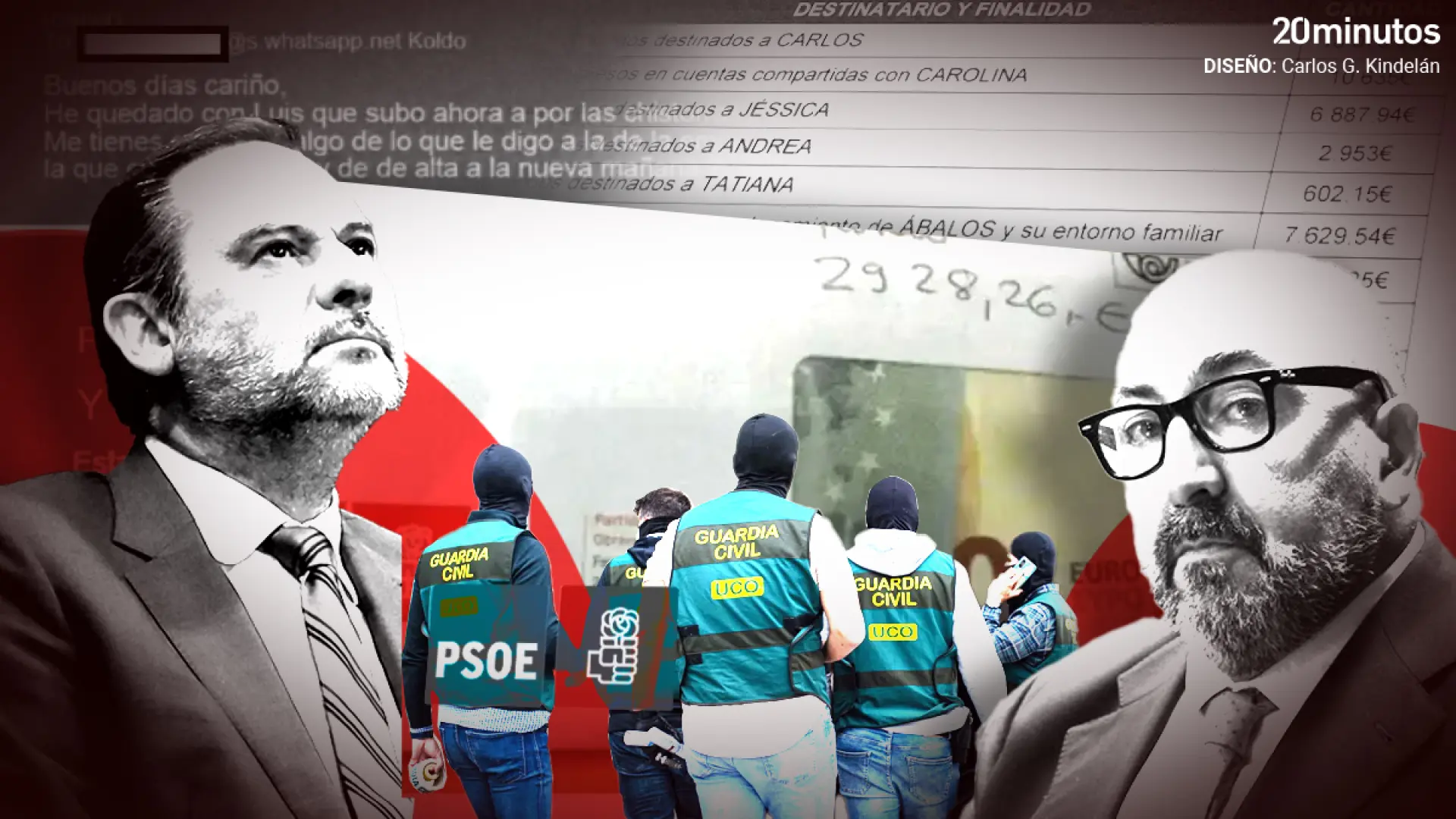 Ábalos financiaba la pensión de su hijo pequeño a través de pagos de un empresario que getionaba Koldo García