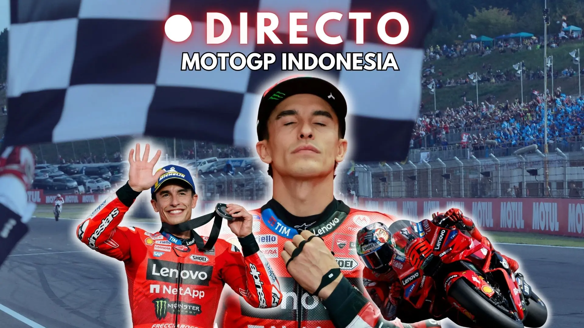 MotoGP Indonesia, en directo: resultado y última hora de la carrera de Marc Márquez en Mandalika tras ganar su noveno Mundial
