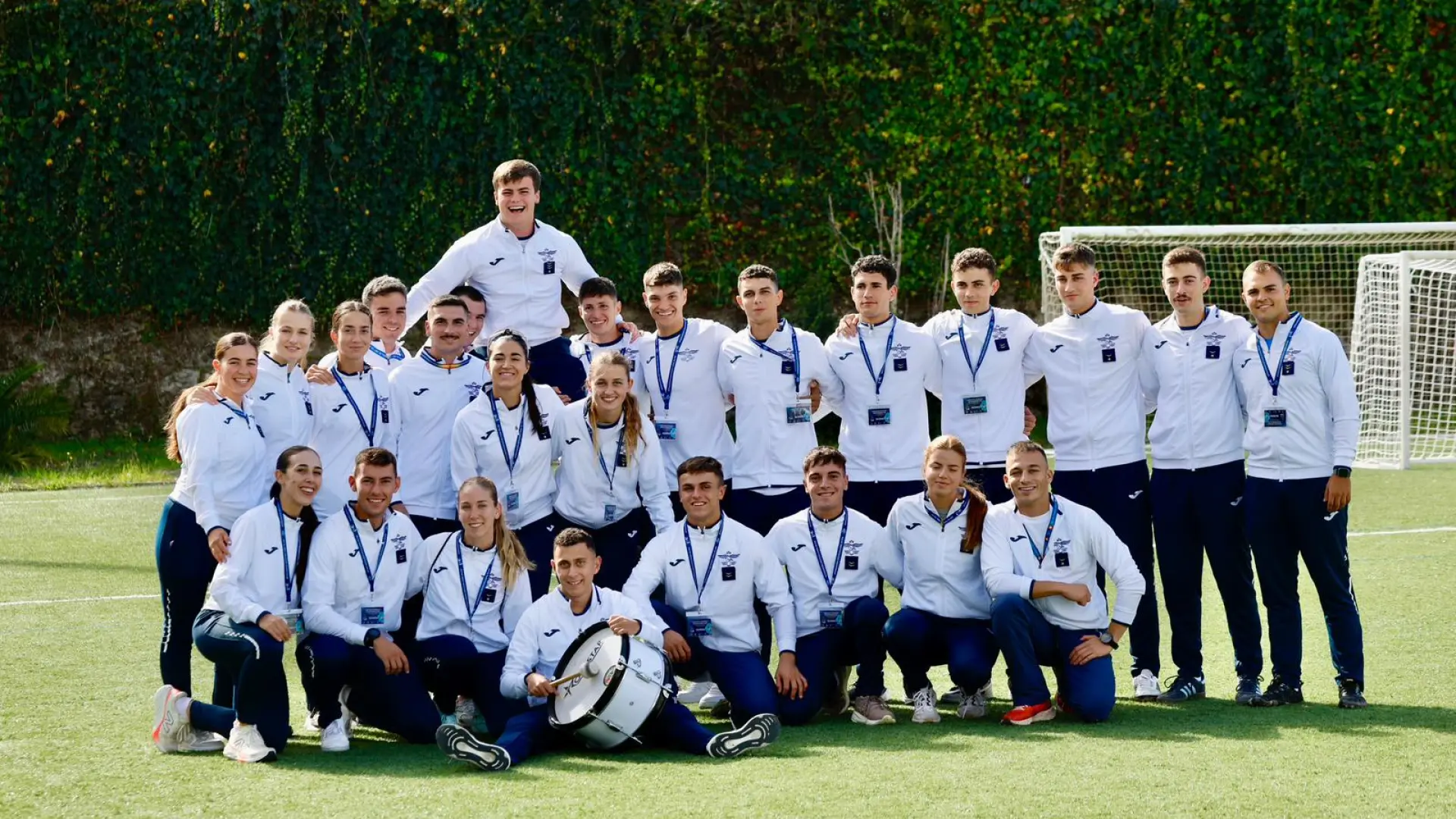 La princesa Leonor compite en el Campeonato Deportivo de academias militares en Marín