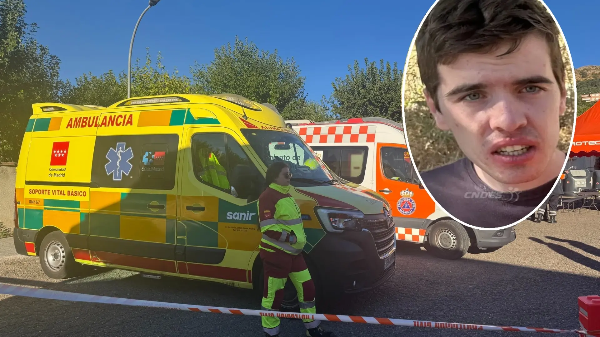 Hallan en buen estado al chico de 22 años con autismo desaparecido en Bustarviejo