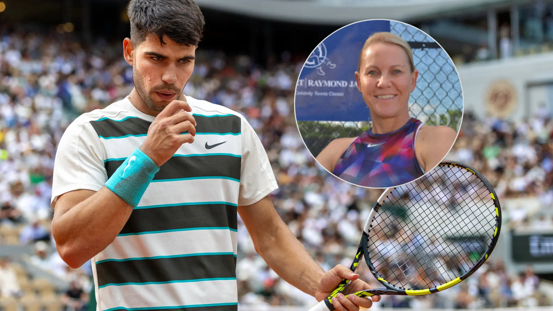 Rennae Stubbs, leyenda del tenis, sobre las quejas de Alcaraz: "Me parece gracioso, está inscrito en todas las exhibiciones"