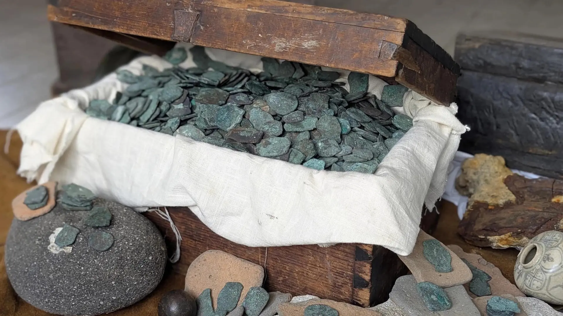 Encuentran en Florida un tesoro de un millón de dólares procedente de un naufragio español de 1715