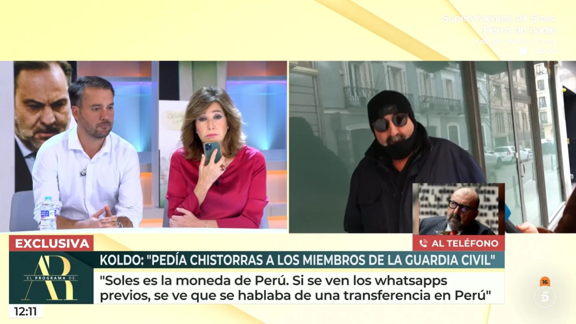 Koldo García interrumpe 'El programa de Ana Rosa': "En el informe de la UCO hay lagunas y opiniones personales"