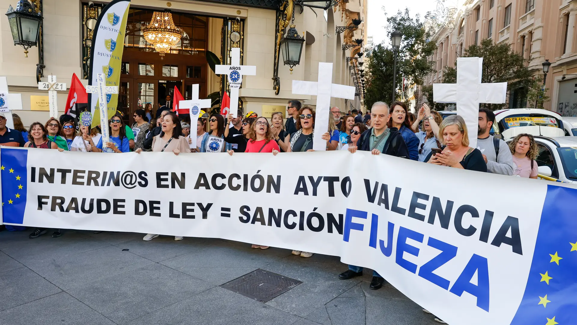Los interinos aseguran que el abogado del TJUE les da la razón: "La conversión a fijo es perfectamente posible"