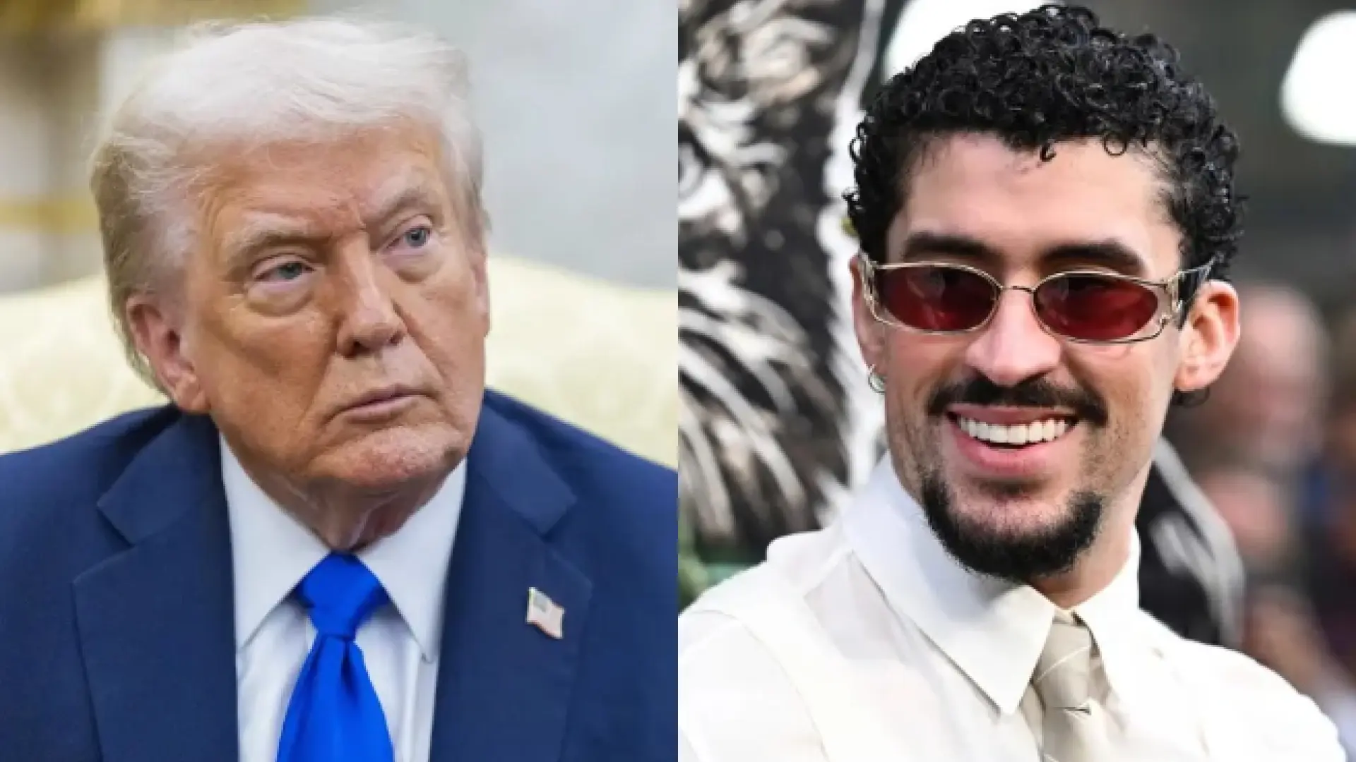 Trump se pronuncia sobre Bad Bunny y su actuación en la Super Bowl, pese a excluir a EEUU de su gira: "Nunca he oído hablar de él"